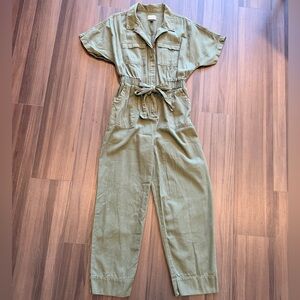 Universal Thread Green Utility Jumpsuit